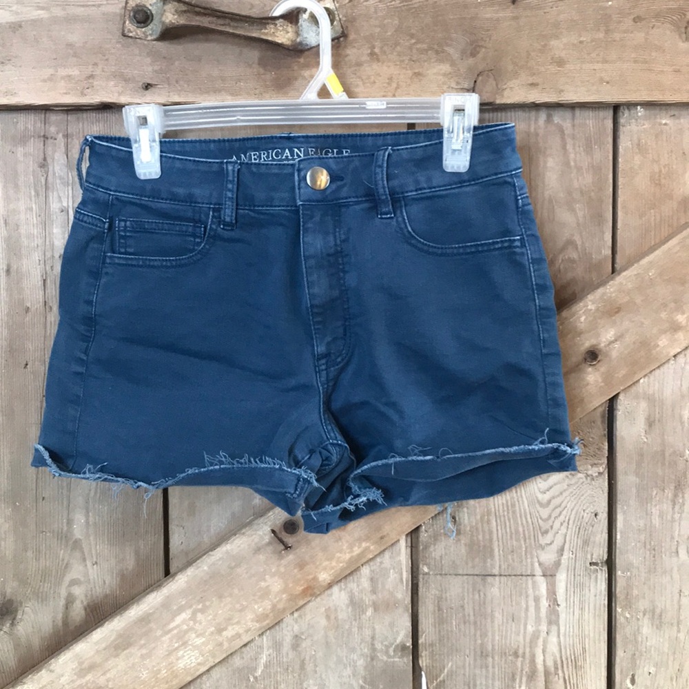 AEO blue shorts